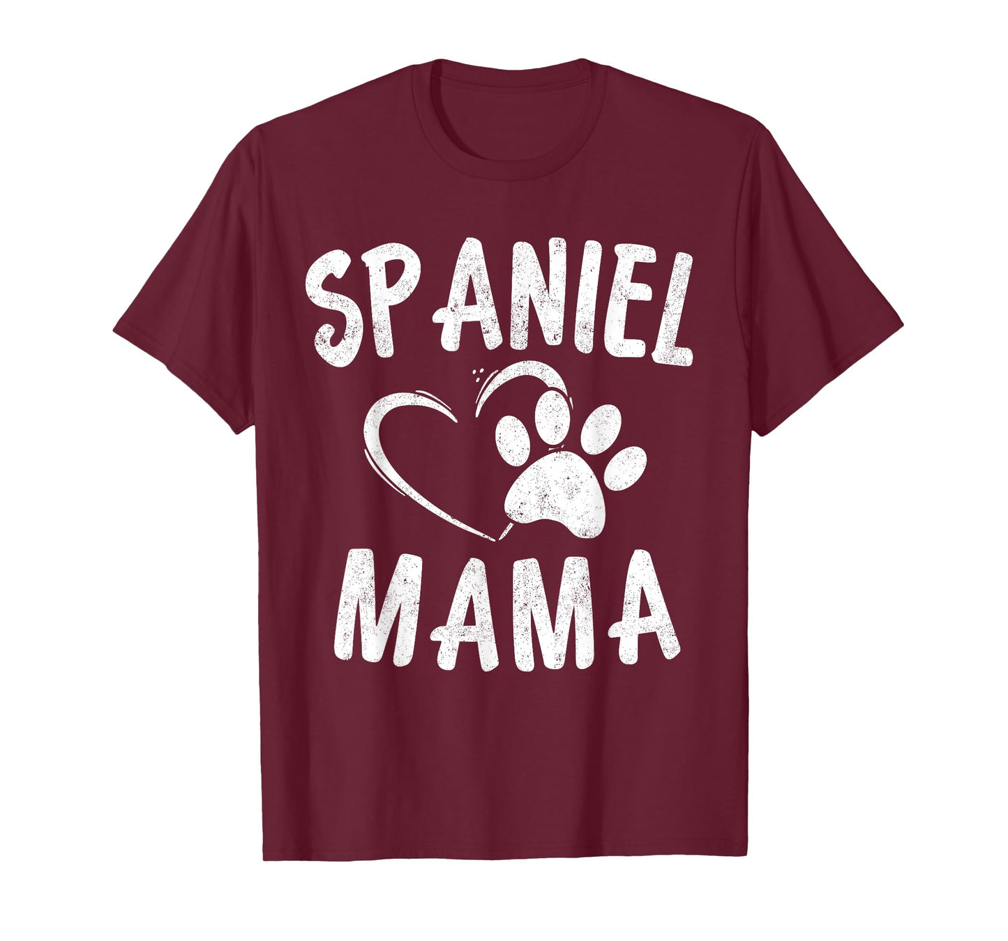 Fun Spaniel Mama Dog Lover English Cocker Spaniels Mom T-Shirt for Men Women Girls Kids