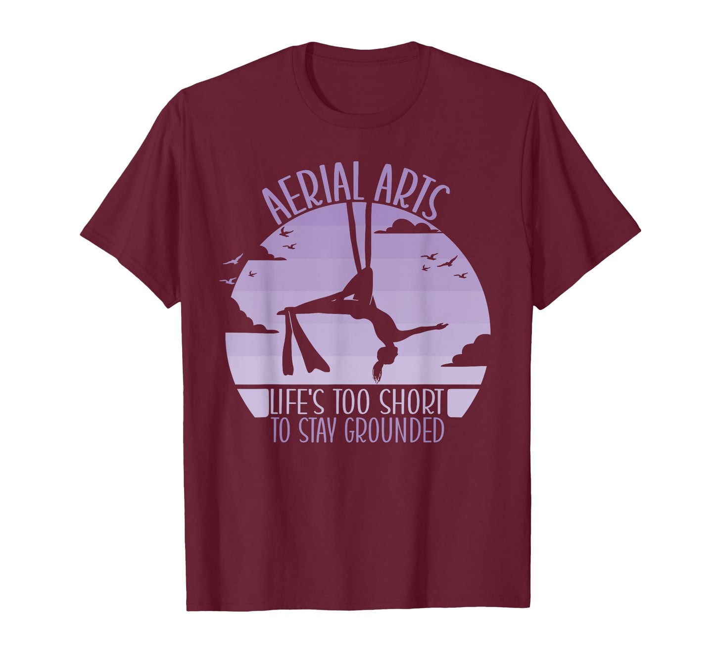 Aerialist Acrobatics Yoga Aerial Silks Aerial Arts T-Shirt