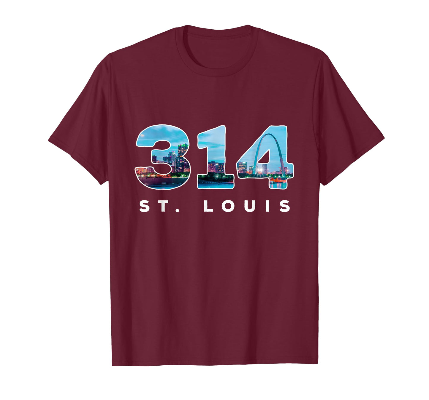 314 STL Pride St. Louis Area Code T-Shirt T-Shirt