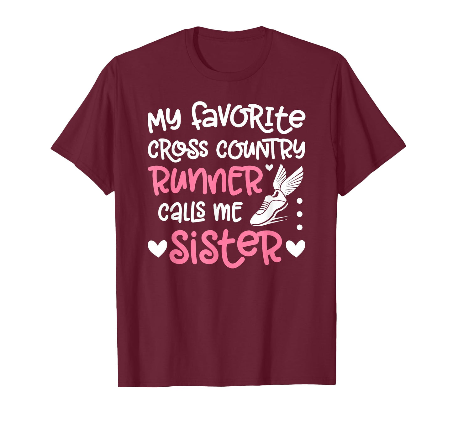 Proud Cross Country Sister Of A Cross Country Runner Sis T-Shirt