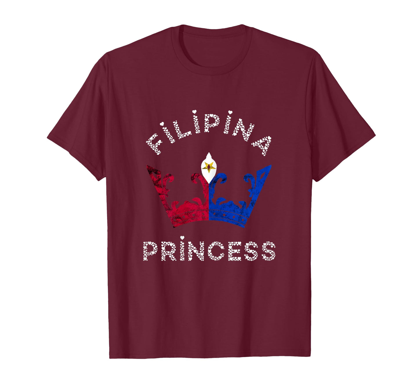 Philippines Filipina Princess Crown Pinay Filipino Pride T-Shirt