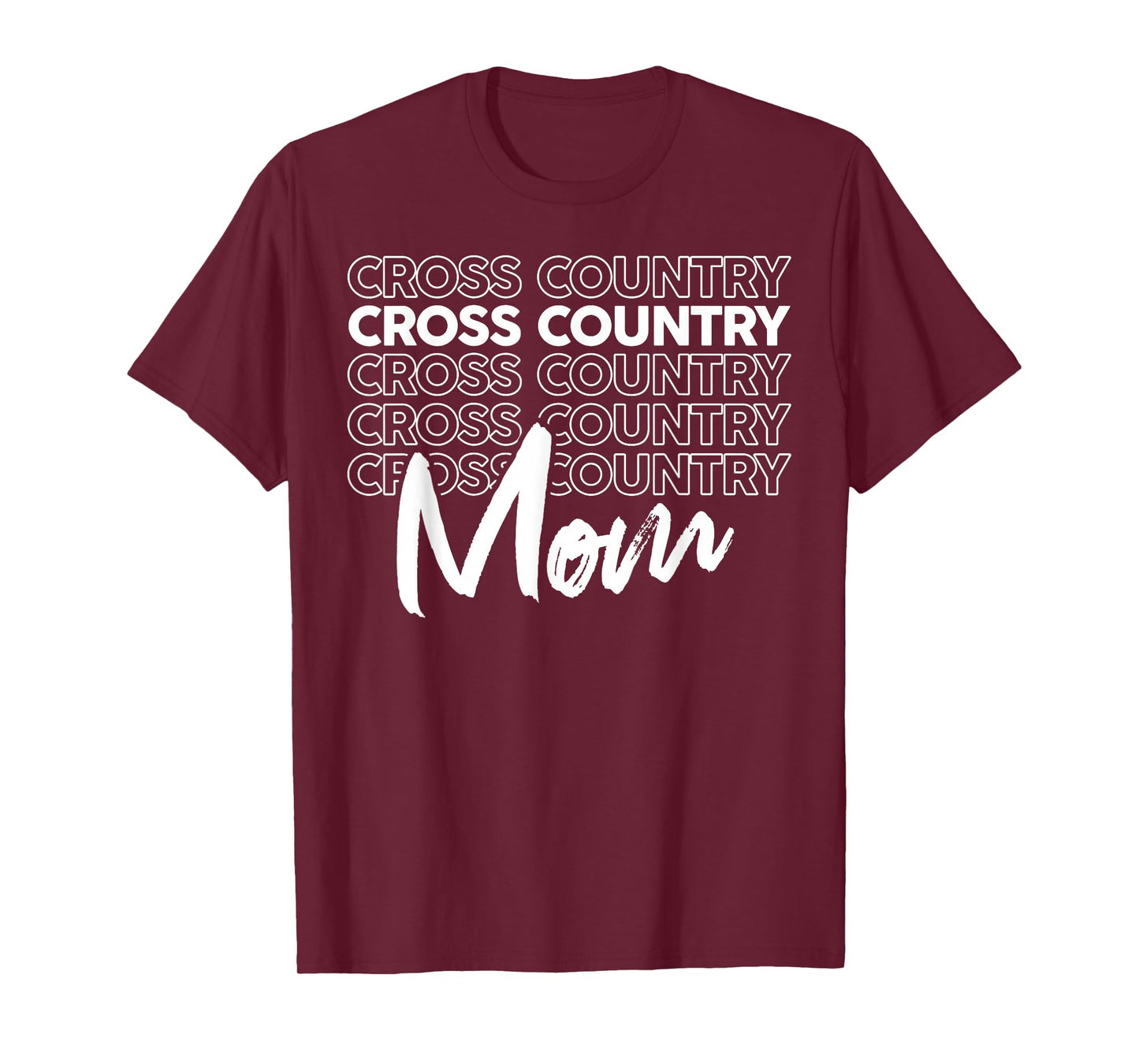 Cross Country Mom Like a Regular Mom But Cooler T-Shirt