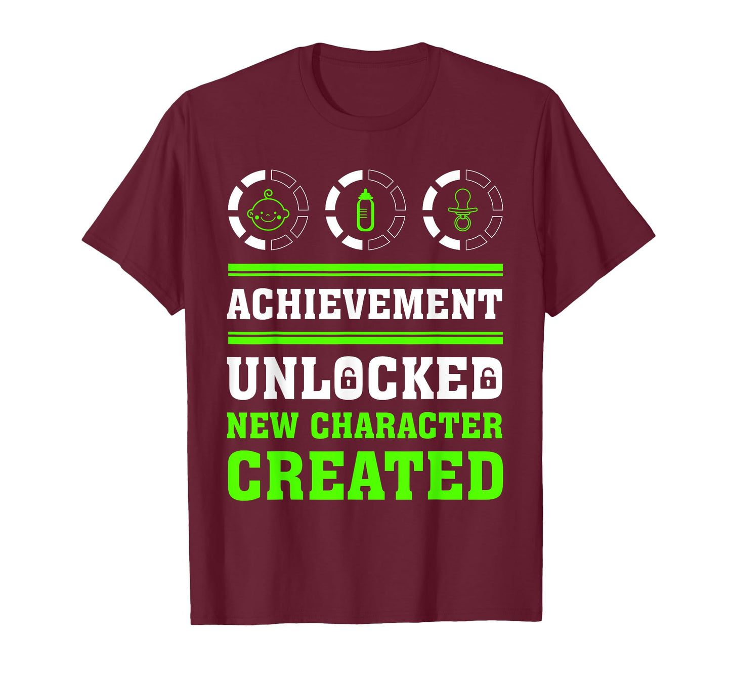 Achievement Unlocked new Character Created T-Shirt