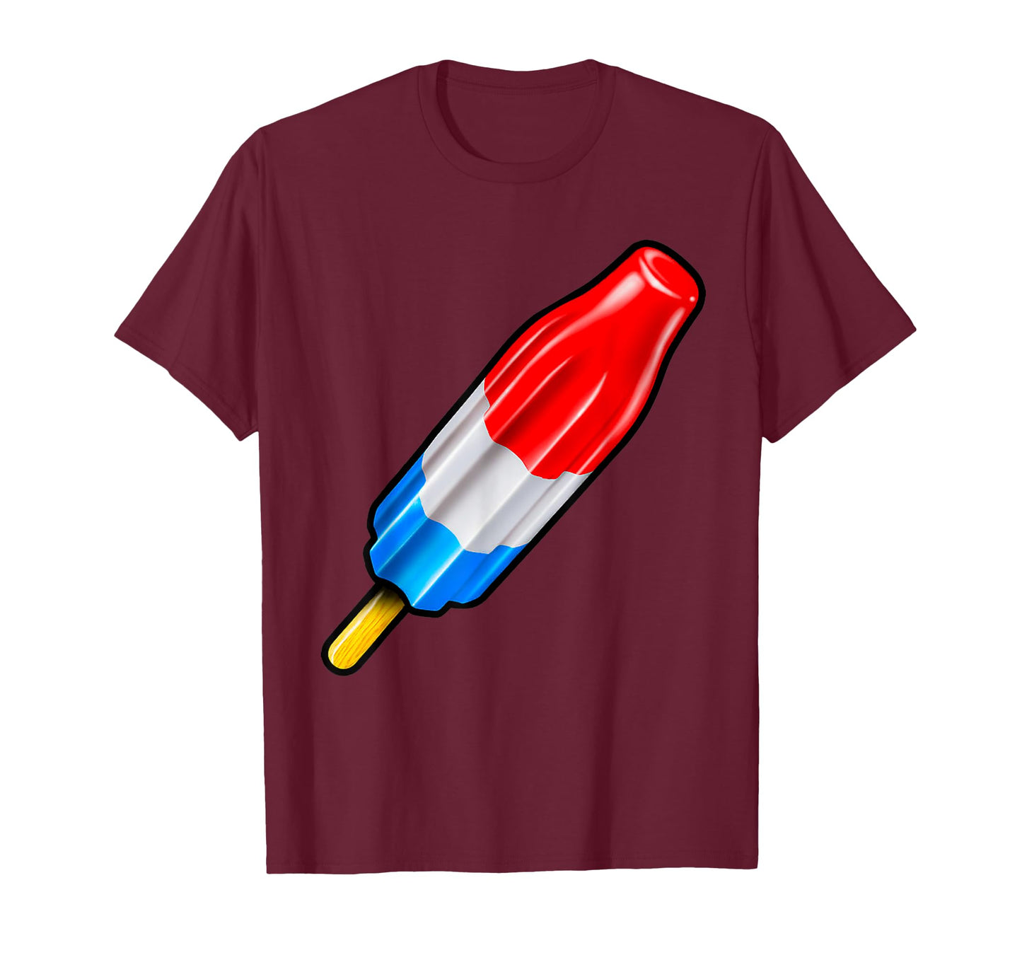 Red White and Blue Popsicle T-Shirt