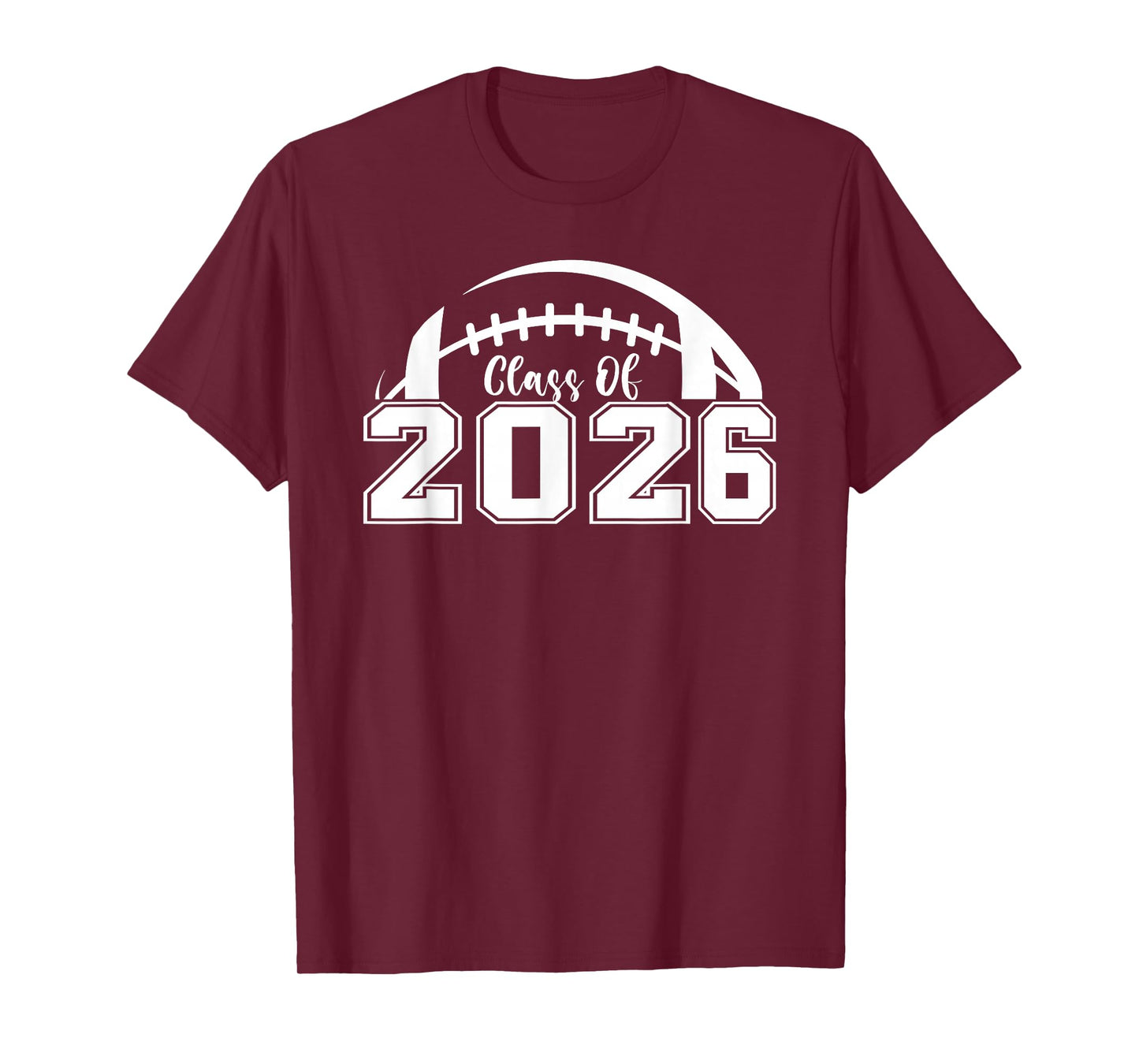 Class of 2026 Graduation Senior Football Player Sports T-Shirt
