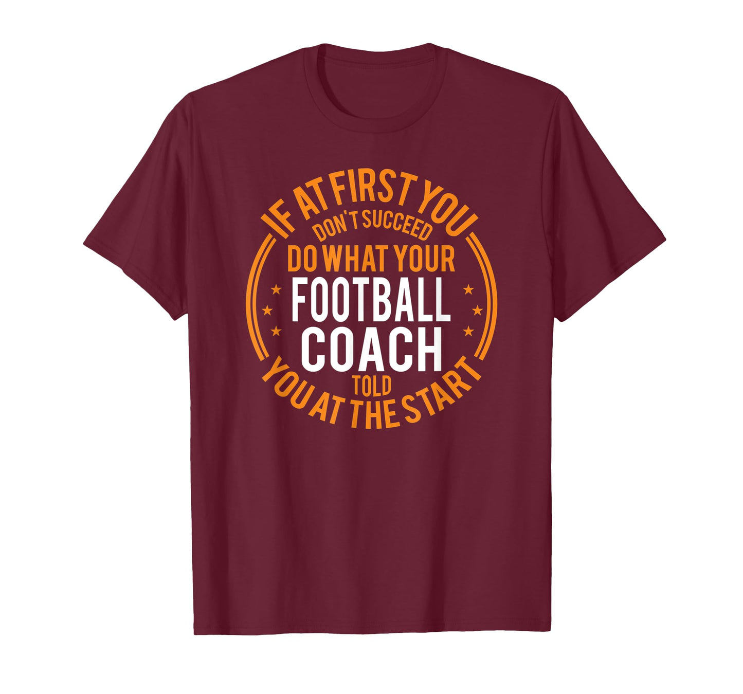 Funny Sport Instructor and Player Funny Football Coach T-Shirt