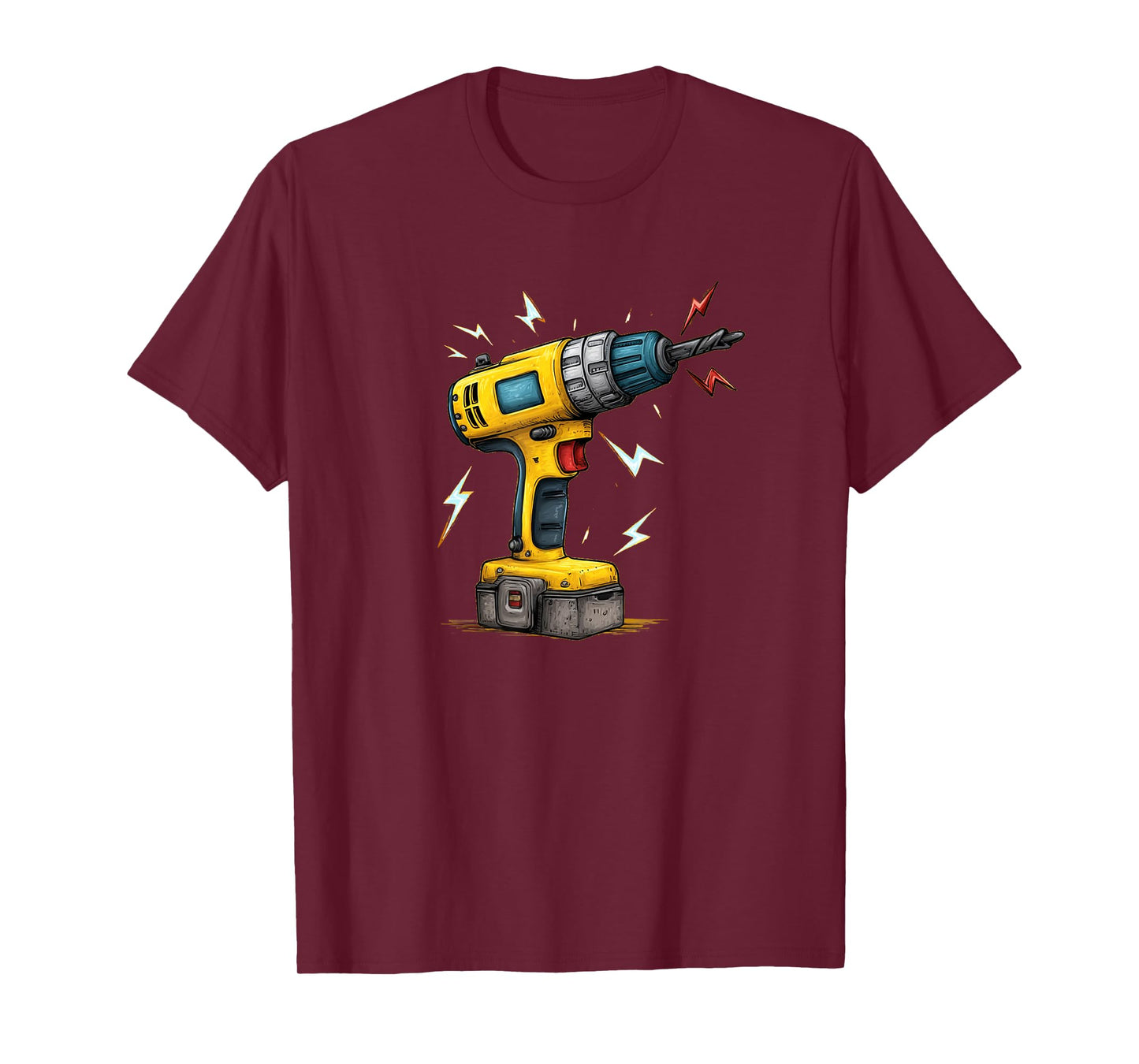 Nice Power Drill Graphic for Handyman Lovers T-Shirt