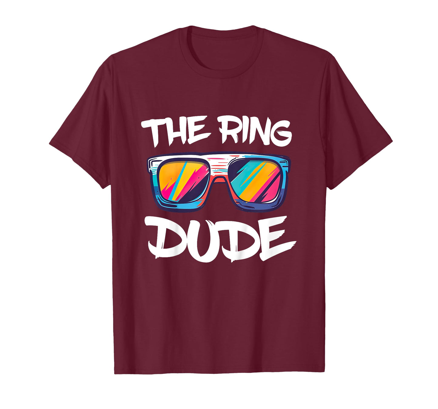 Kids The Ring Dude Shirt Kids Little Boys Ring Bearer T-Shirt