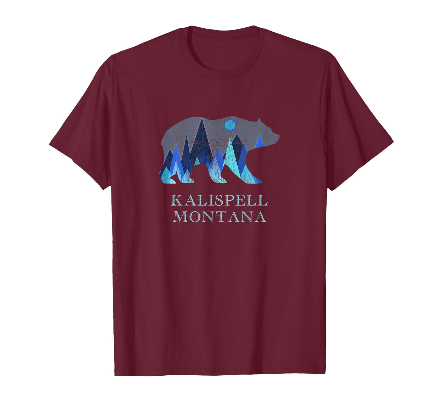 Vintage Kalispell Montana Grizzly Bear T-Shirt