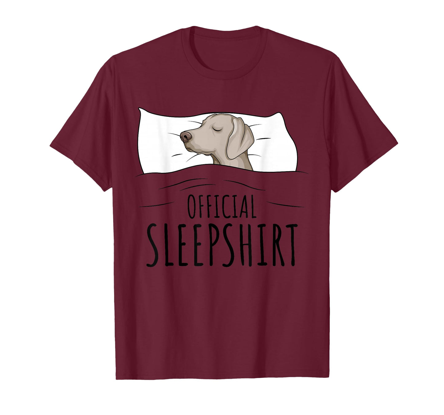 Weimaraner Dog Official Sleepshirt T-Shirt