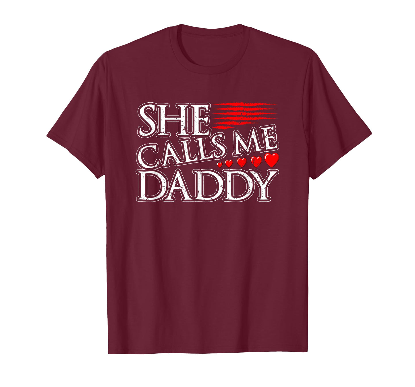 She Calls Me Daddy Sexy DDLG Kinky BDSM Sub Dom Submissive T-Shirt