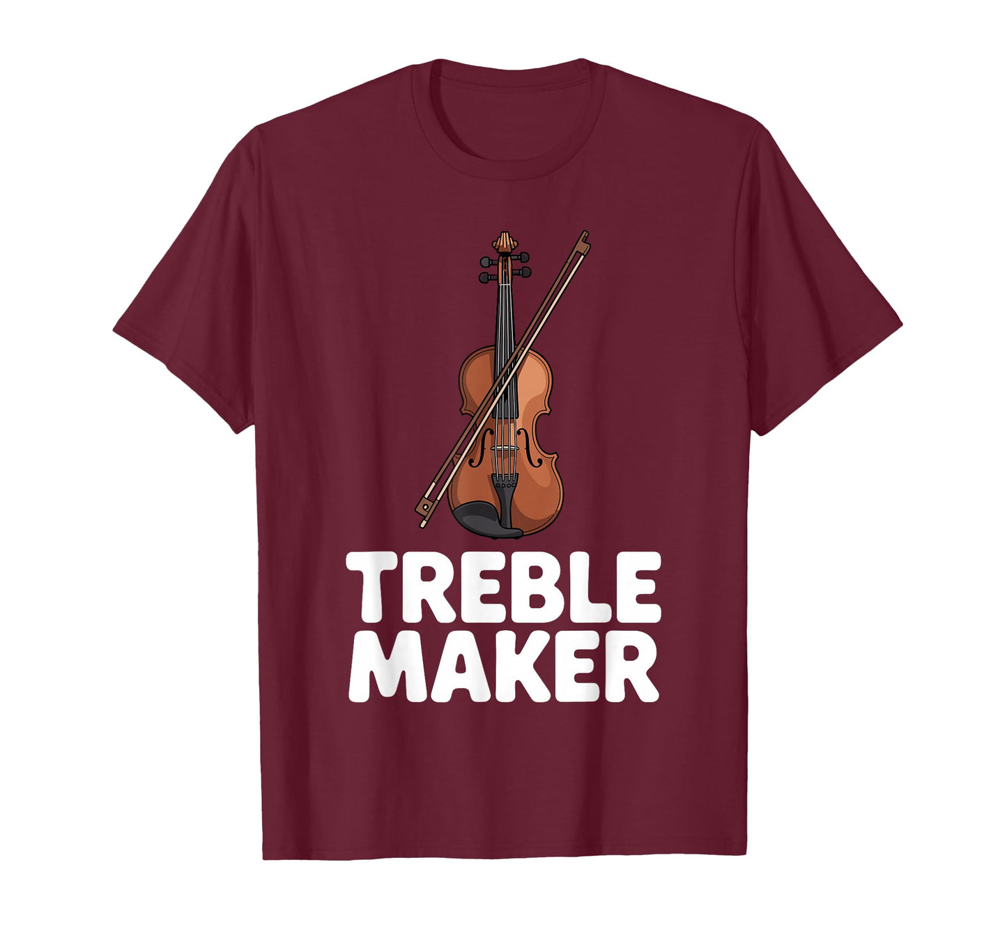Violin Player Costume for Men Women Violin Teacher Violinist T-Shirt
