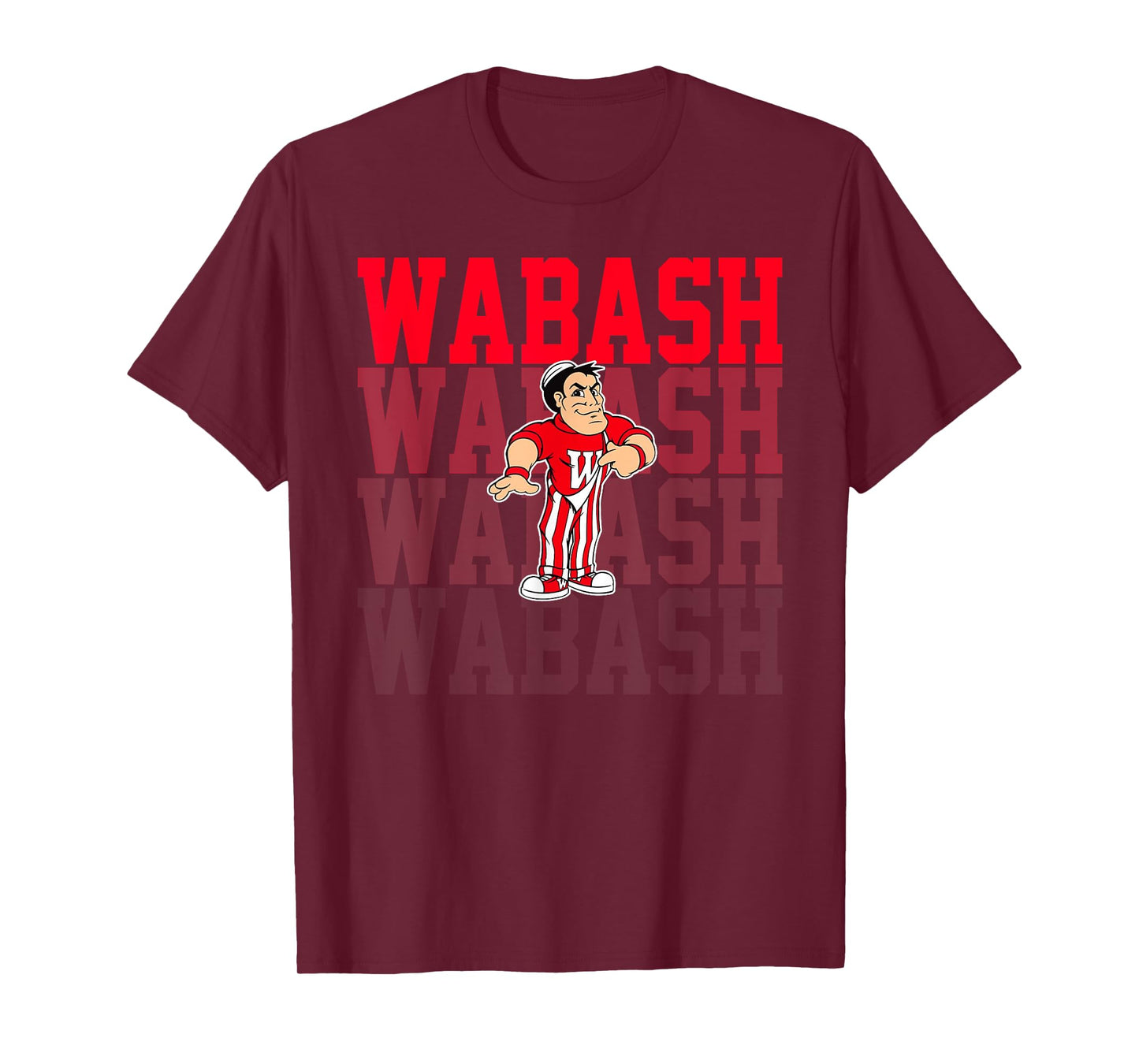 Wabash College Retro Vintage Sports for Men Women T-Shirt