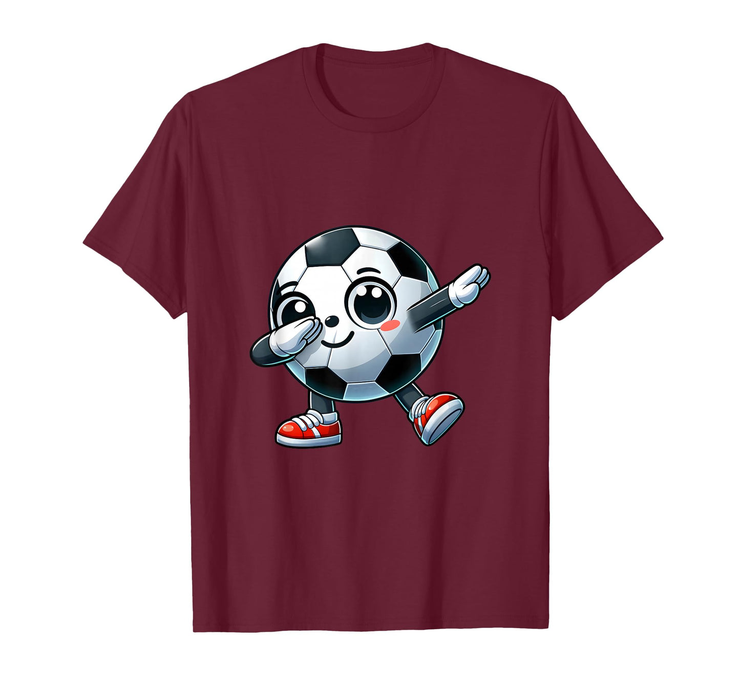 Dabbing Soccer Player Lover Cute Toddler Kids Boys Dab Dance T-Shirt
