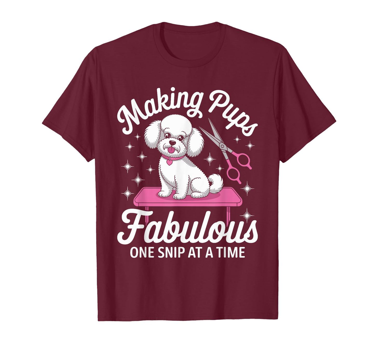 Funny Pet Grooming Humor for Dog Groomer and Dog Salon T-Shirt