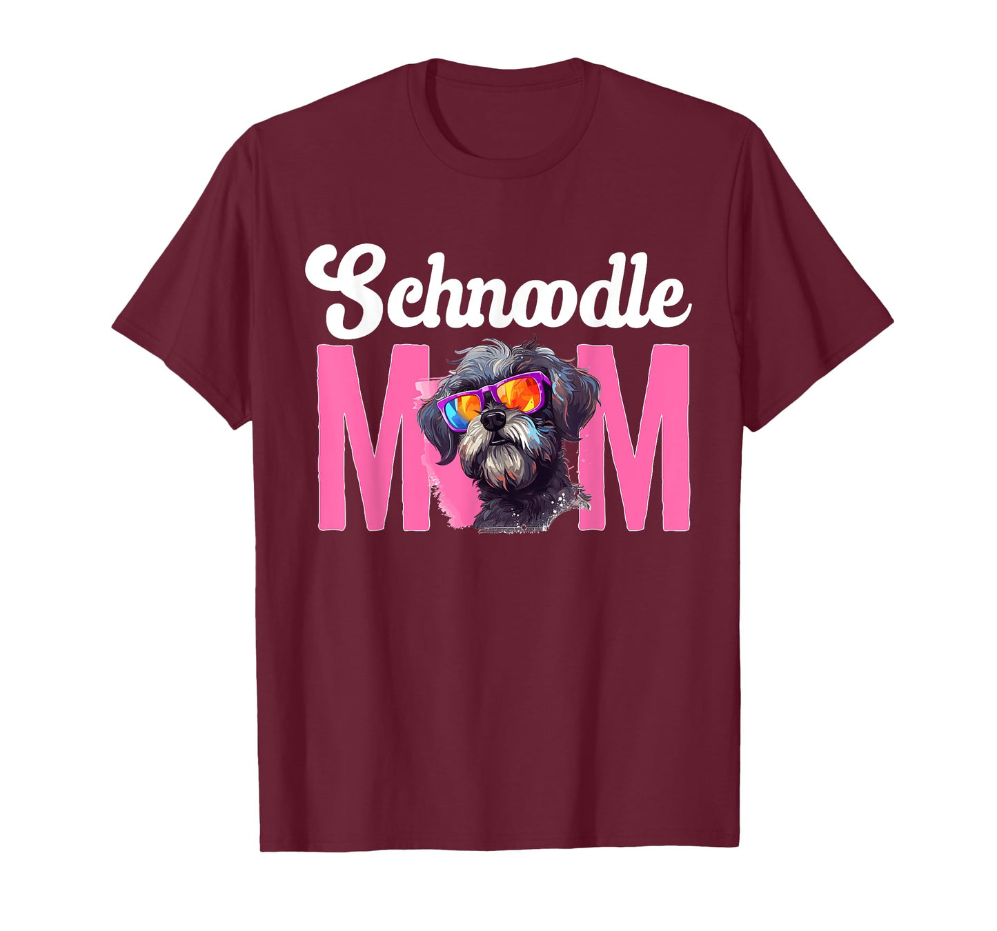 Schnoodle Snoodle Dog Breed Pet Schnoodle Mom T-Shirt