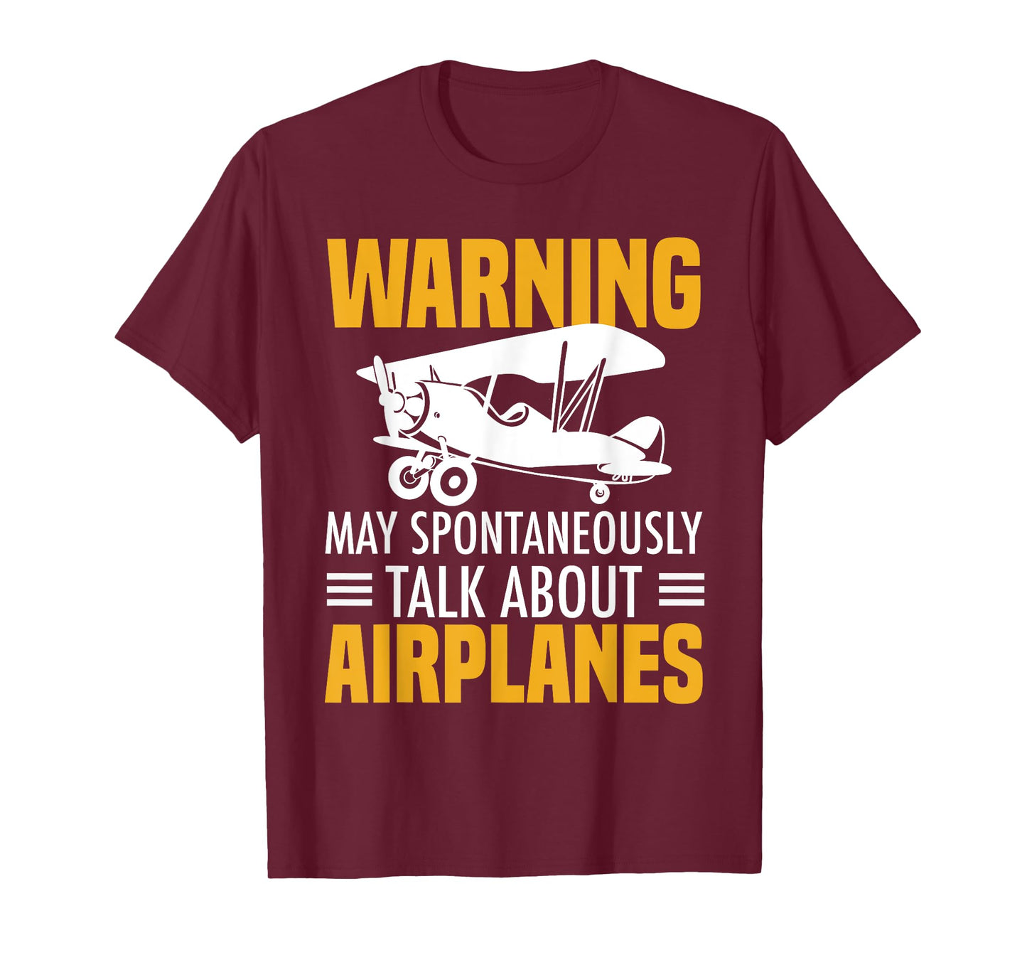 Funny Pilot Art For Men Women Aviation Pilot Airplane Lovers T-Shirt