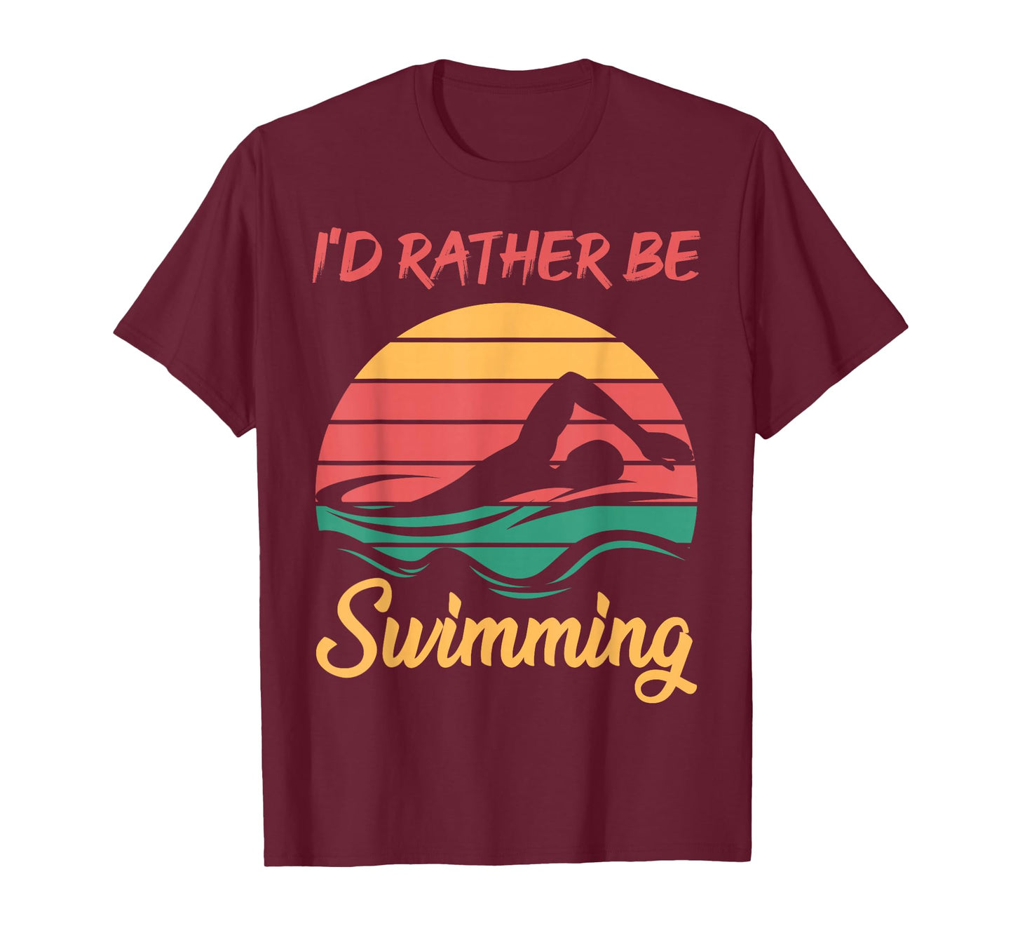 Water Rat Water Sports Hobby Swimming Club Swimming T-Shirt