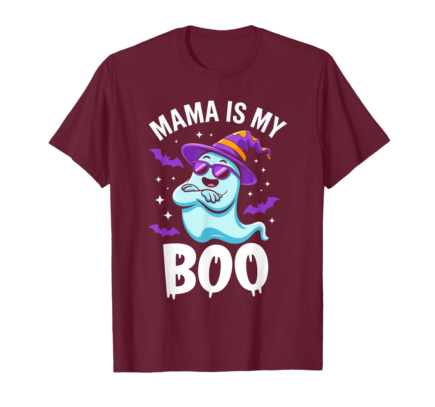 Groovy Mama Is My Boo Halloween Toddler Boys Girls Kids T-Shirt