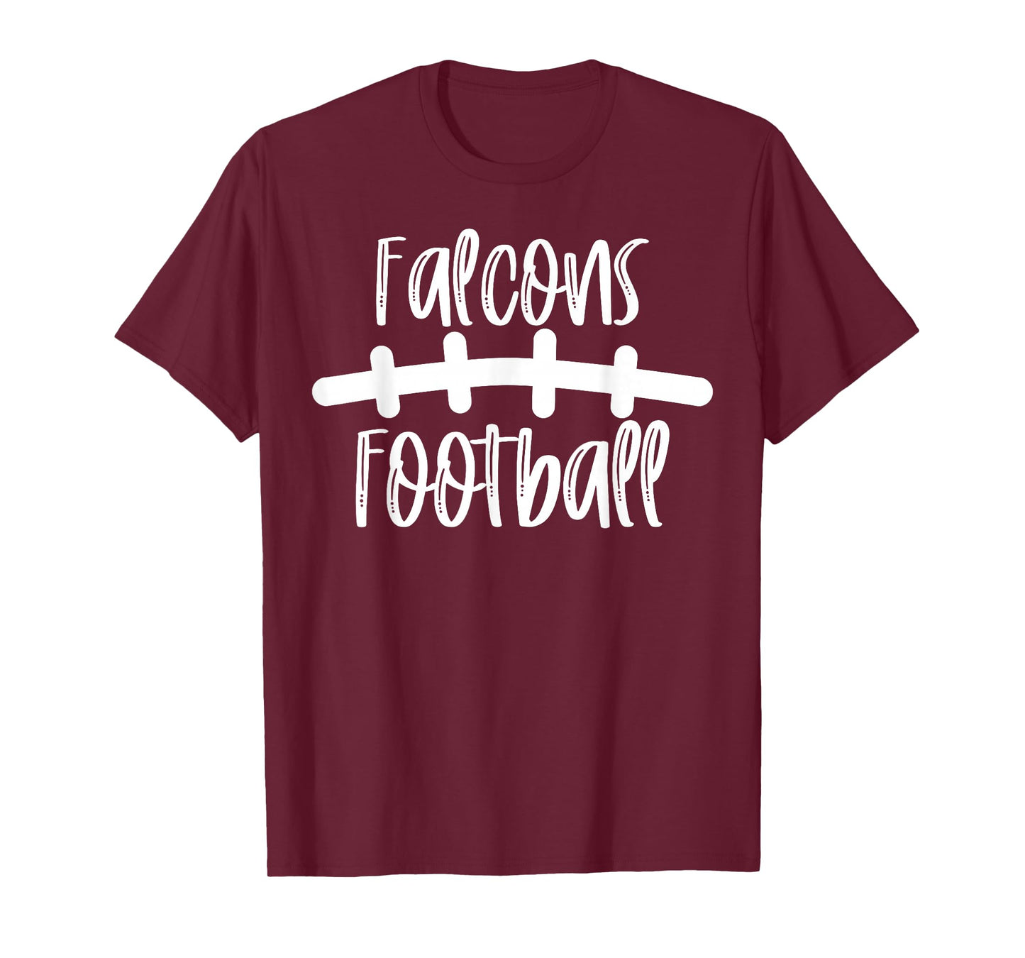 Falcons Football School Spirit Team Mascot Game Night T-Shirt
