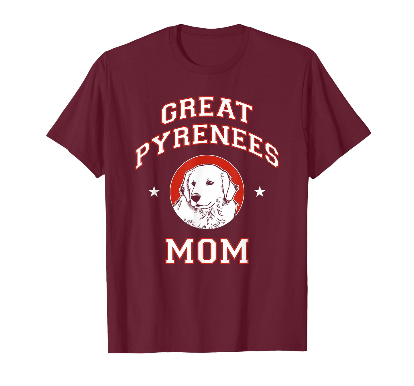 Great Pyrenees Mom Dog Mother T-Shirt