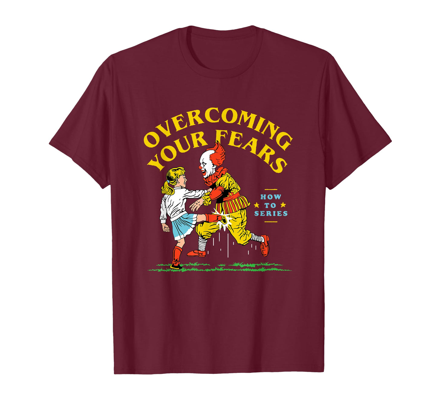 Funny Halloween Overcoming Your Fears Unisex for Men, Women T-Shirt