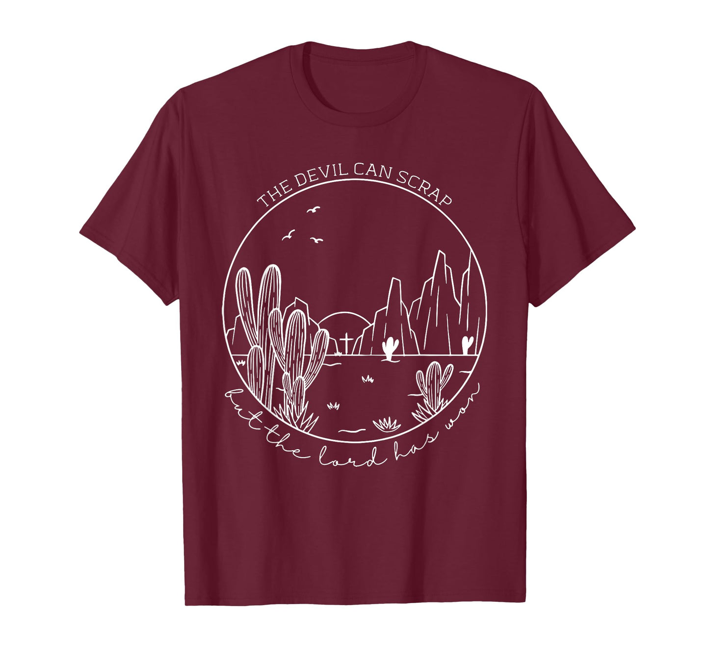 The Devil Can Scrap But The Lord Has Won, Howdy Cowgirl T-Shirt