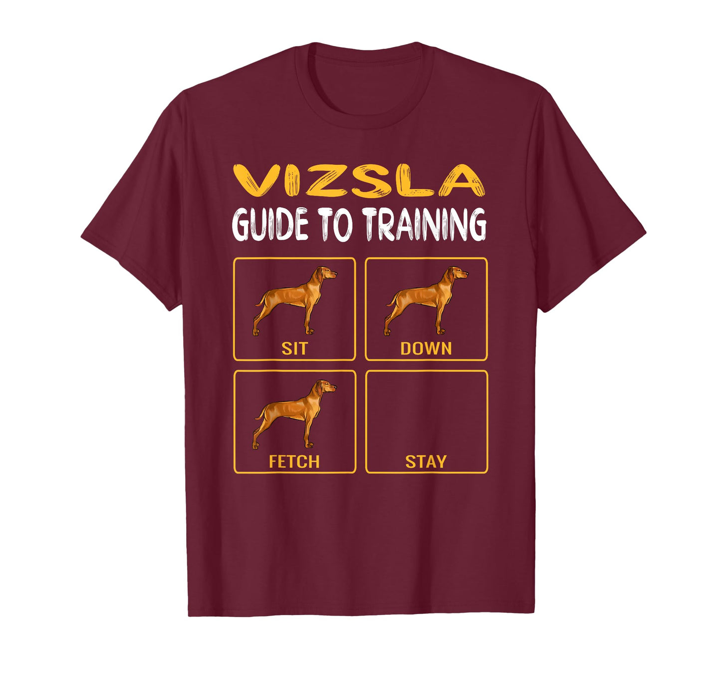 Vizsla Guide to Training Dog Obedience T-Shirt