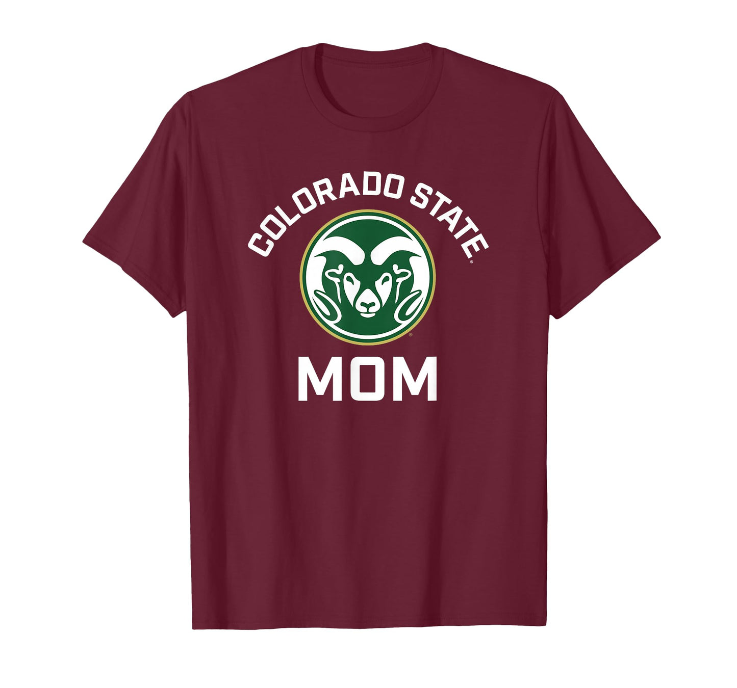Colorado State University Rams Arched Mom T-Shirt