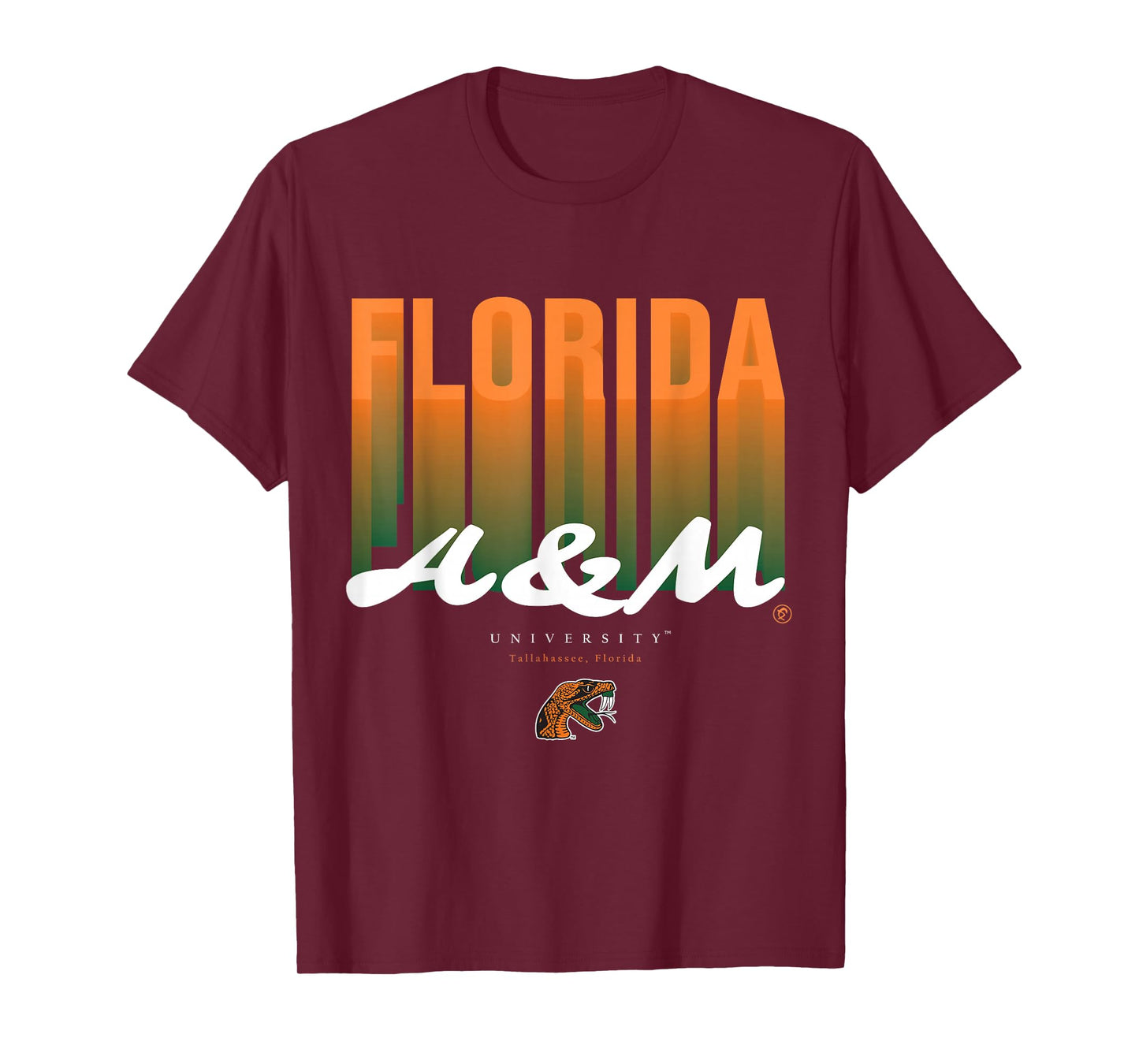 The Yard Essentials - Florida A&M University - FAMU Fade T-Shirt