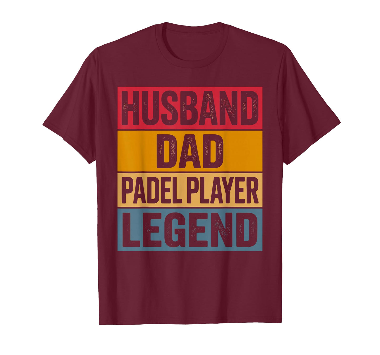 Cool Padel Art for Dad Father Men Padel Lover Padel Player T-Shirt