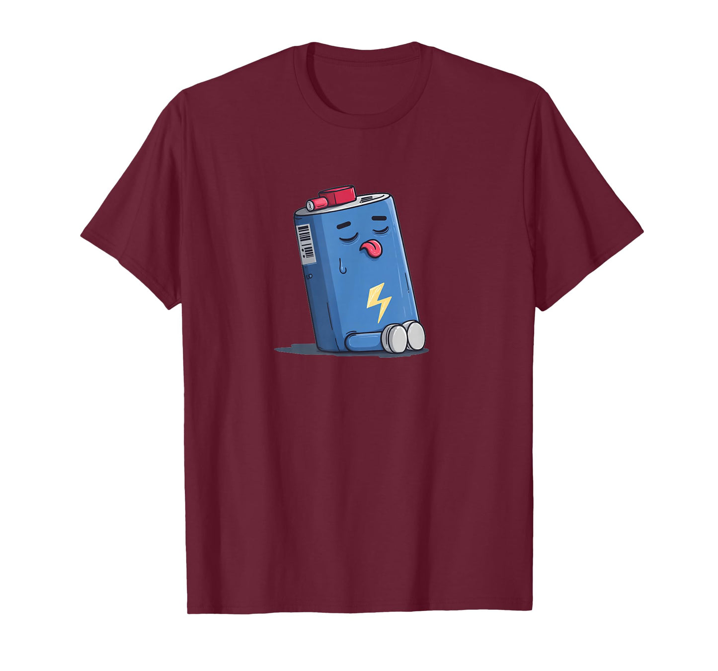 Funny Low Battery Costume for Boys and Girls T-Shirt