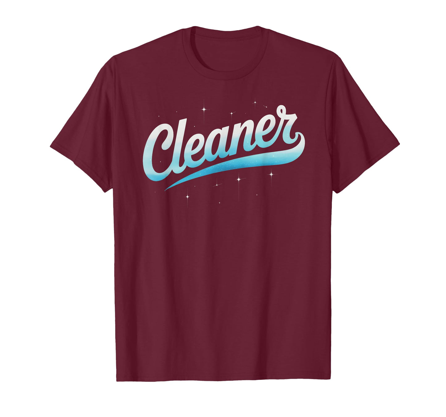 Funny Cleaner Housekeeping Pet Owner Squad Clean Sweep Lady T-Shirt