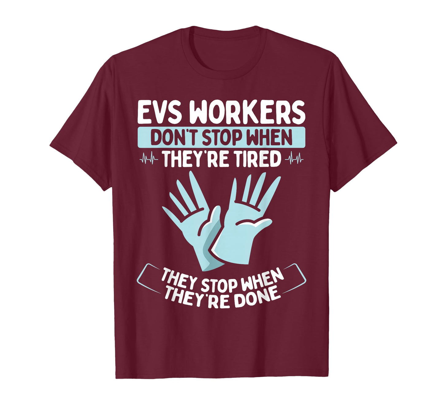 EVS Tech Essentials EVS Technician Badge Buddy EVS Worker T-Shirt