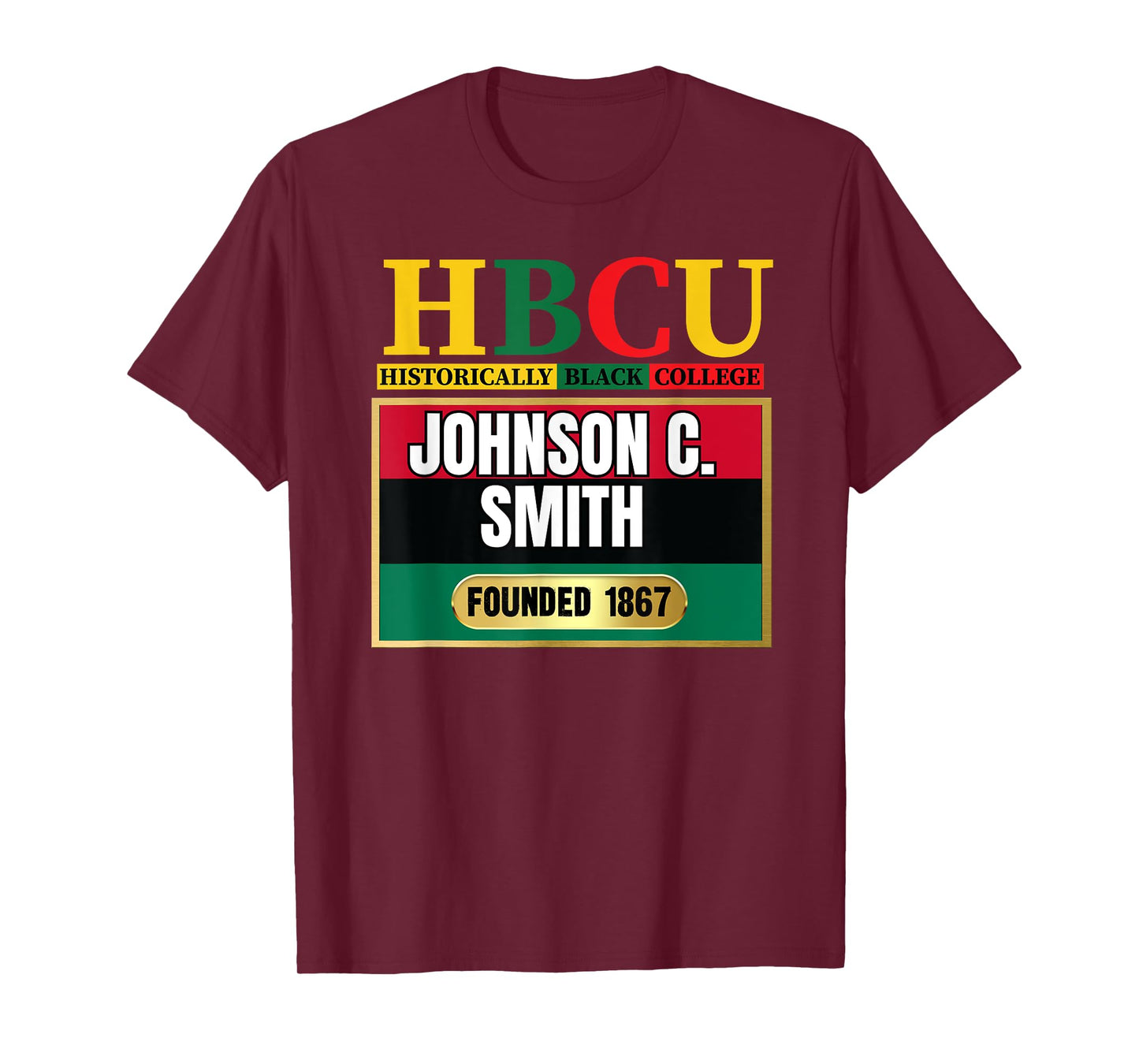 Johnson C. Smith, JCSU, HBC Graphic T-Shirt
