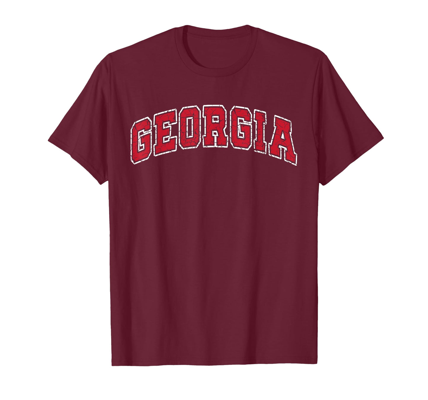 Vintage Georgia GA Classic Retro Red for Men Women Kids T-Shirt