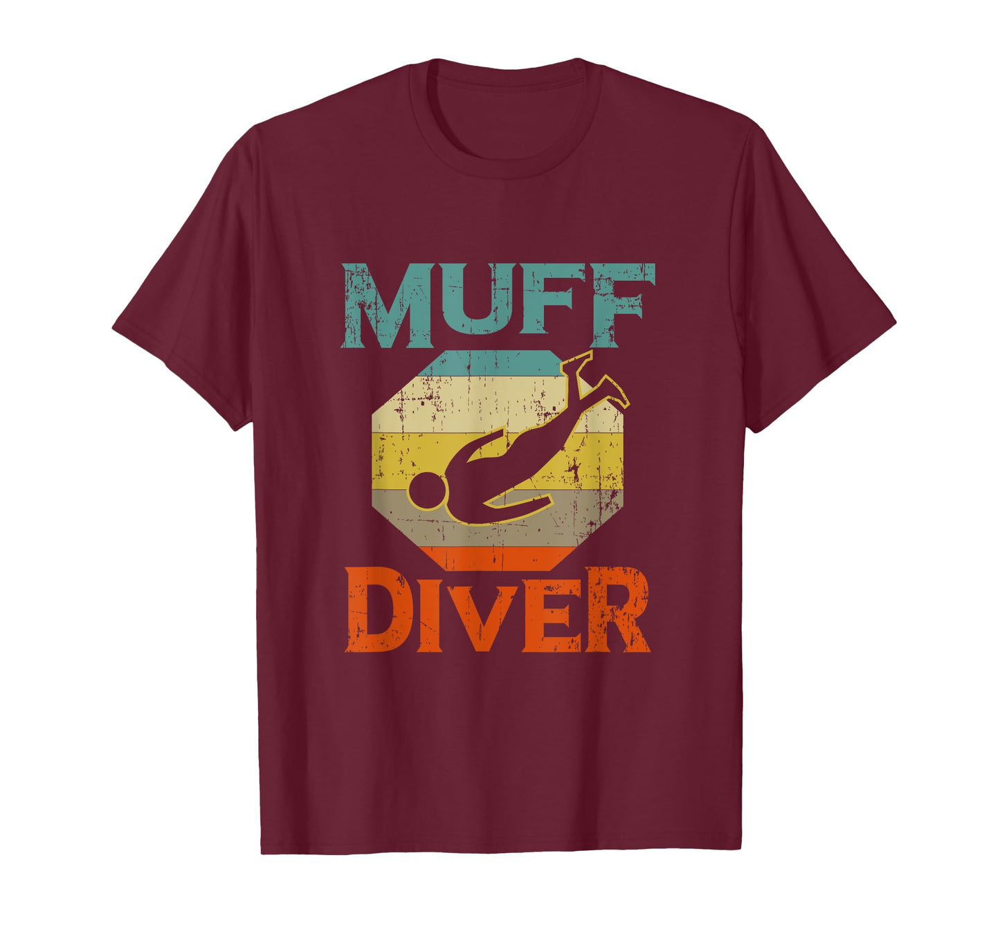 Funny Muff Diver Diving Instructor Gift Scuba Diver T-Shirt