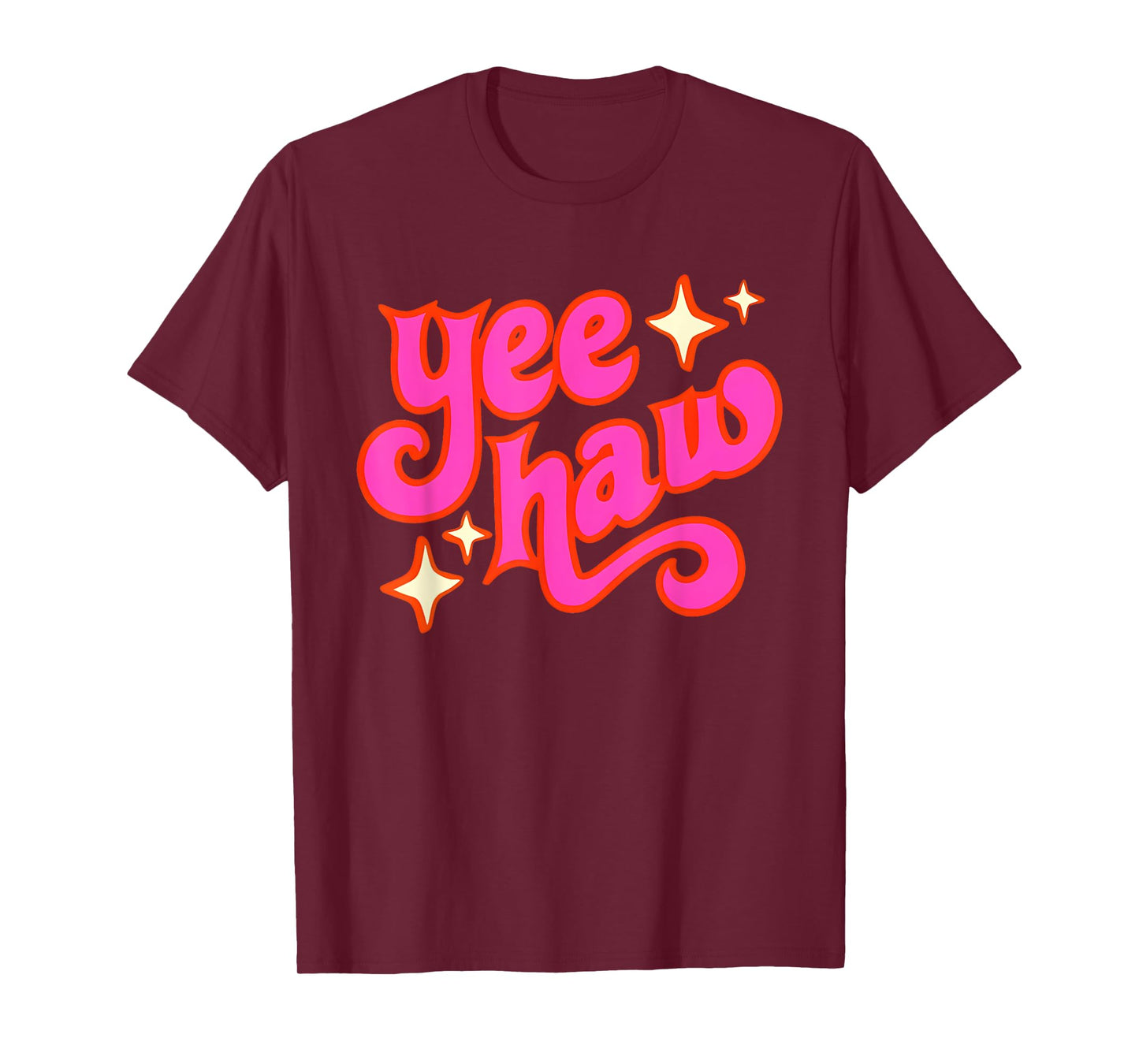 Yeehaw Cowboy Cowgirl Western Country Leopard Rodeo Yee Haw T-Shirt