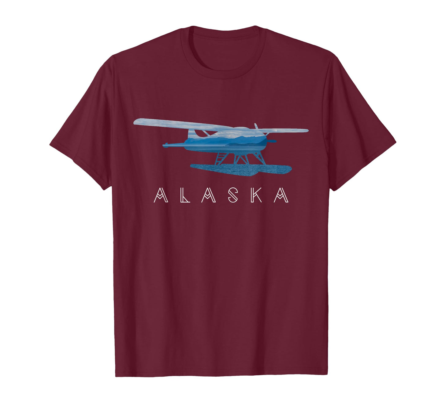 Alaska Sea Plane - Seaplane Pilot - Alaskan Landscape T-Shirt