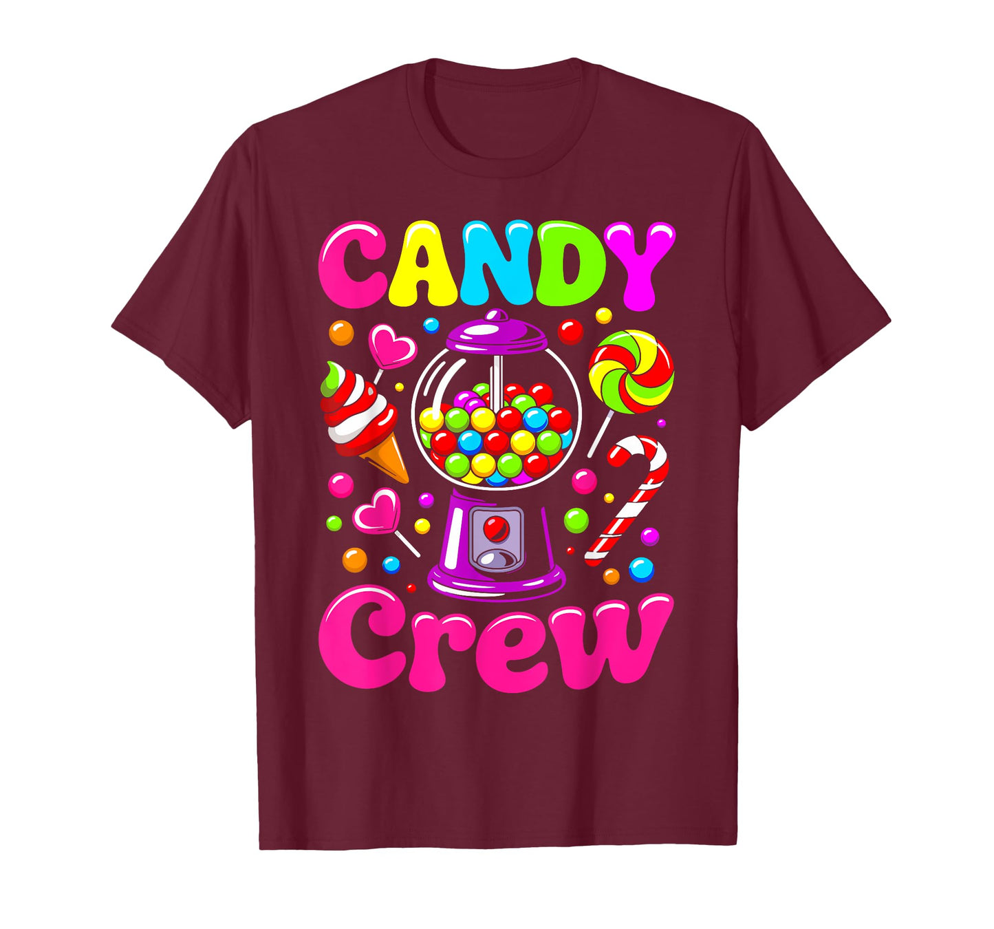 Candy Land Candy Crew Decorations Sweetie Candy Squad cool T-Shirt