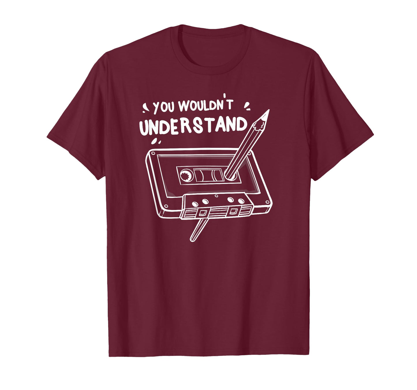 Never Forget Cassette Tape Gift Old School T-Shirt