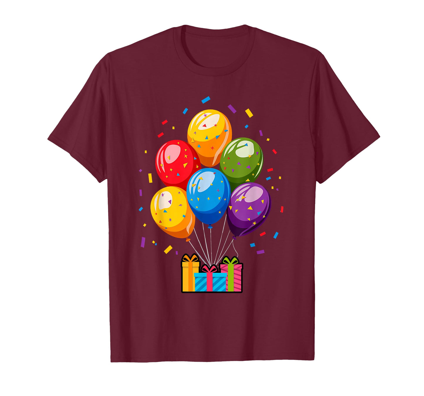 It's My Party Balloons Birthday Party Time T-Shirt