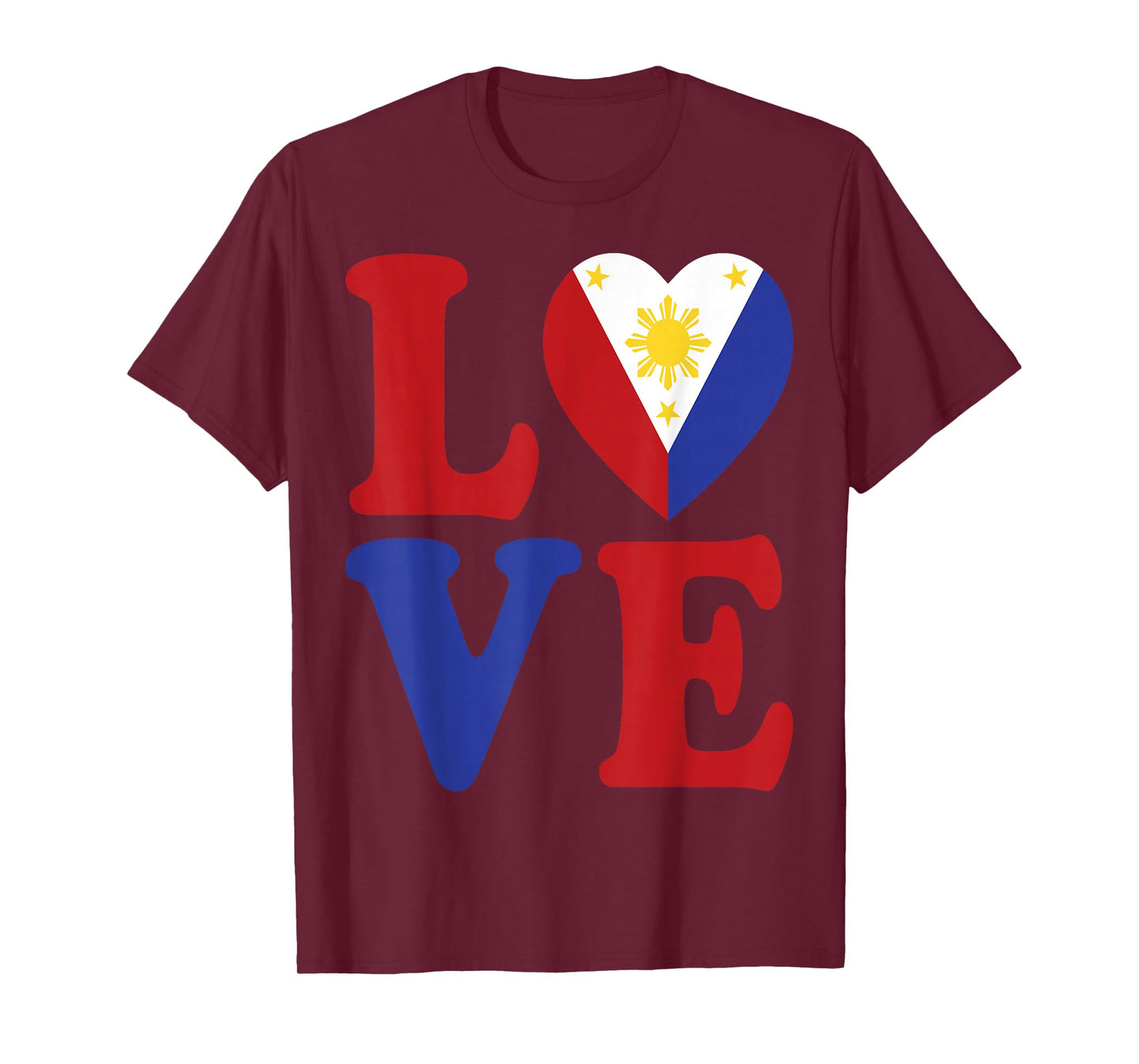 Filipino Patriotic Women & Men From Philippines Flag Country T-Shirt