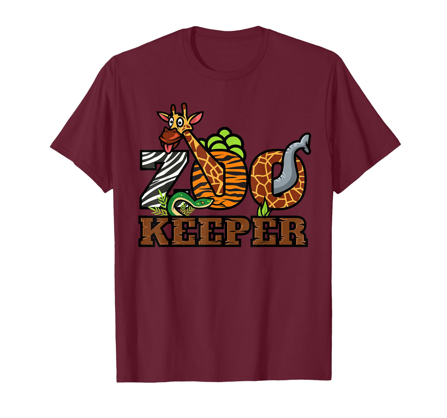 Zoo Keeper Funny Jungle Safari Animal Lover Gift Men Women T-Shirt