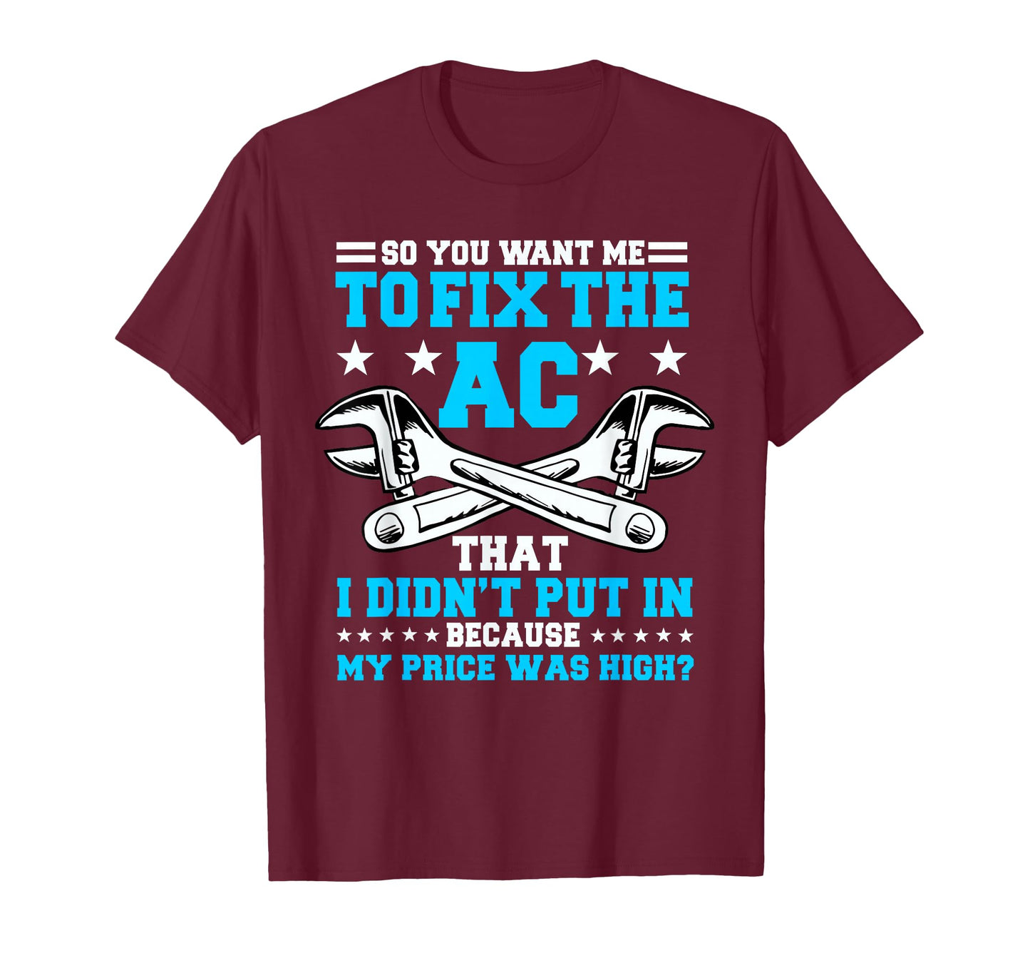 HVAC Technician Work Mechanic Installer Service HVACR Tech T-Shirt
