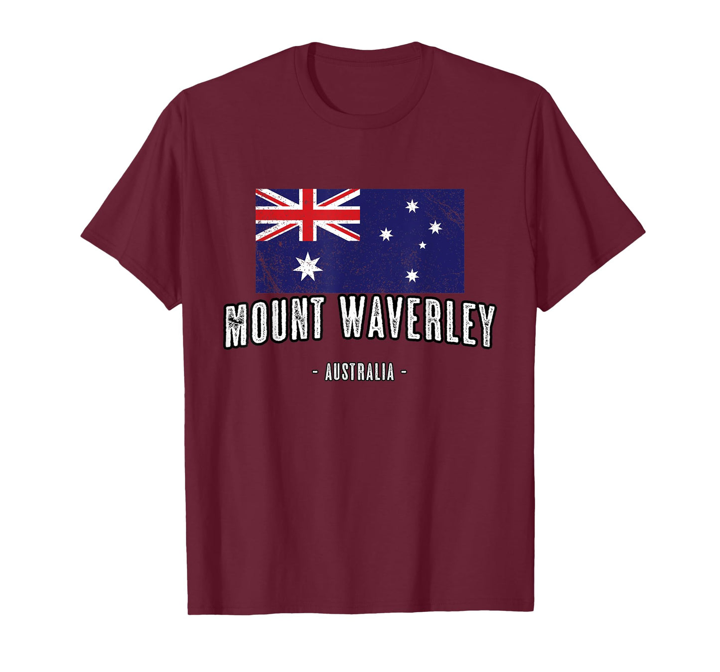 City of Mount Waverley Australia | Australian Flag, Aussie - T-Shirt
