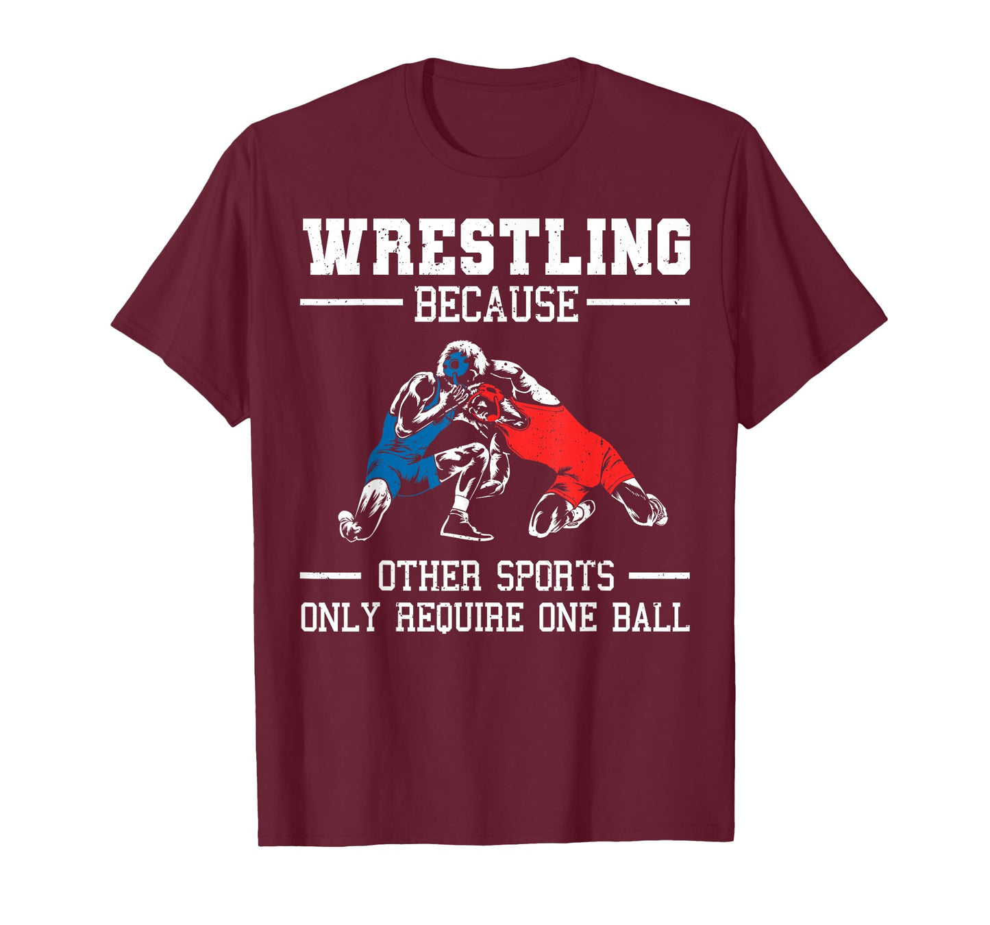 Funny Wrestling Design For Kids Men Women Wrestle Athletes T-Shirt