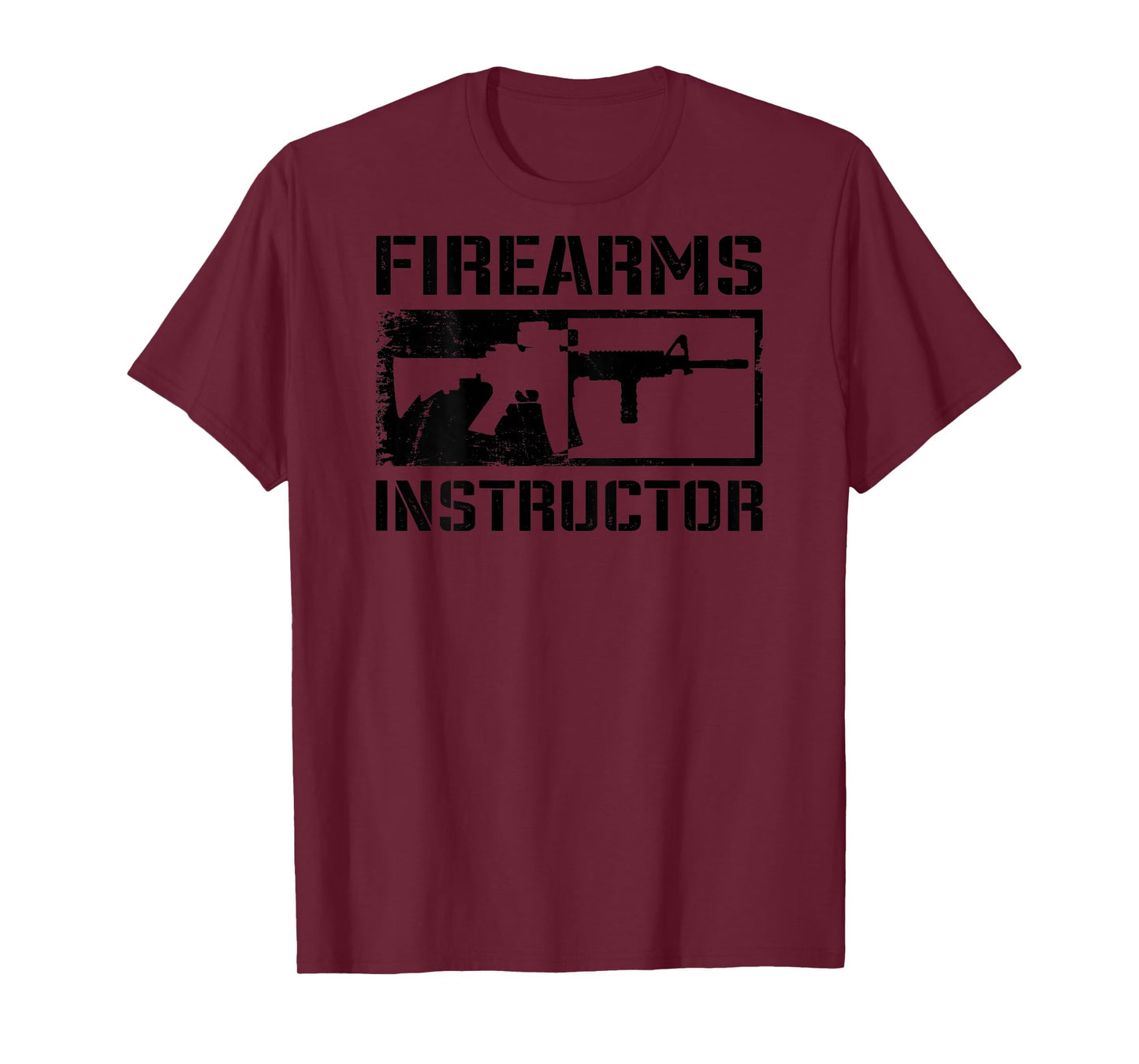Firearms Instructor (Design ON Back) T-Shirt