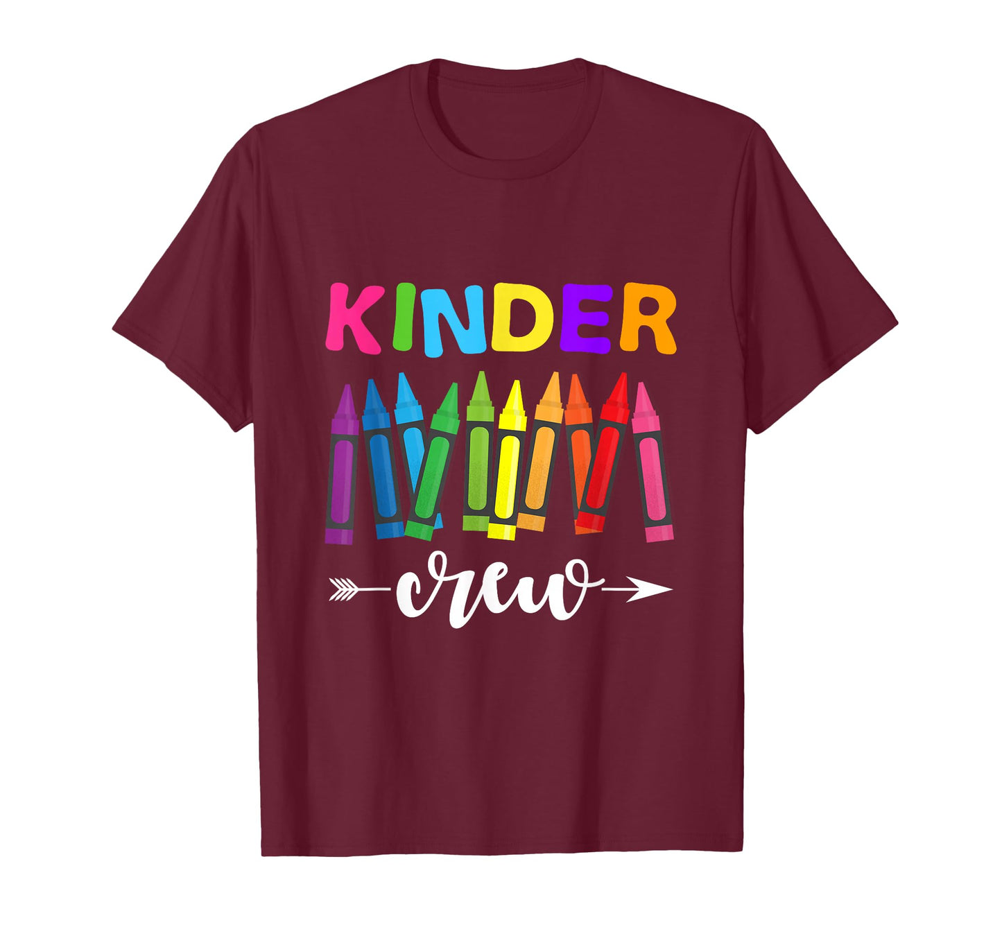 Kinder Crew Kindergarten Teacher T-Shirt 1st Day of School T-Shirt