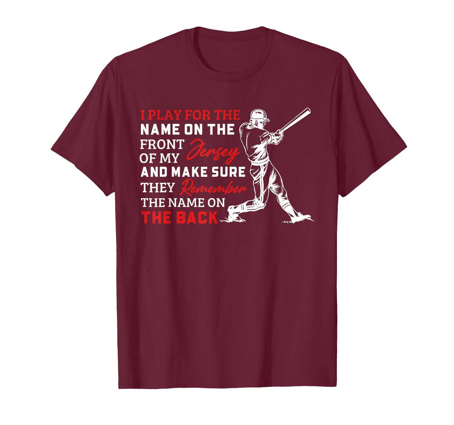 Baseball Sayings for Men Women Boys T-Shirt
